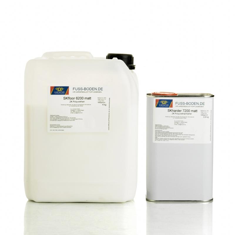 Set SKfloor 6200 matt poliuretanski završni premaz 4,8 kg